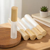 Produit facile à re-remplir pour le maquillage quotidien, les voyages et les fêtes – Contenant cosmétique vide avec applicateur de cils et tubes de brillant à lèvres