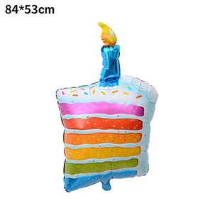 Grande scatola regalo di buon compleanno in alluminio <span class=keywords><strong>palloncino</strong></span> <span class=keywords><strong>orso</strong></span> torta palloncini di compleanno per decorazioni per feste - Product Image 4