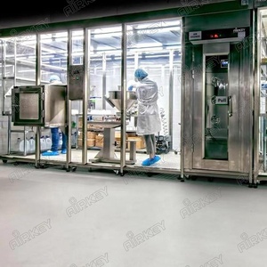 Structure modulaire préfabriquée de Cleanroom avec la boîte de passage de VHP et la douche de décontamination pour des laboratoires BSL-3 - Product Image 3