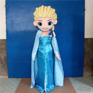 Costumi Mascotte da Donna Adulto per Cosplay Personaggi Cartoni Animati <span class=keywords><strong>Elsa</strong></span> e Anna per Feste di Halloween, Festival e Festività - Product Image 2