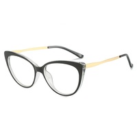 Nouveautés Montures de lunettes confortables Femmes Hommes Monture circulaire ronde Tr90 Fashion Optical Frame