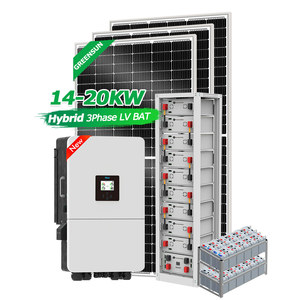 Prix d'usine d'origine, onduleur solaire hybride Deye 14kw 16kw 18kw 20kw, tension européenne, onduleur solaire hybride triphasé avec MPPT - Product Image 3