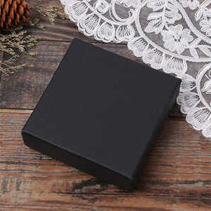 <span class=keywords><strong>Carton</strong></span> noir kraft personnalisé de haute qualité à bas prix pour la fabrication de sacs de boîtes en papier - Product Image 4