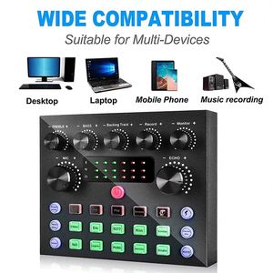 Maxfree V8S Live Sound Card Bundle <b>Microphone</b> Set with Bassoon for Podcast & Music Recording-Aluminum Alloy - Product Image 5