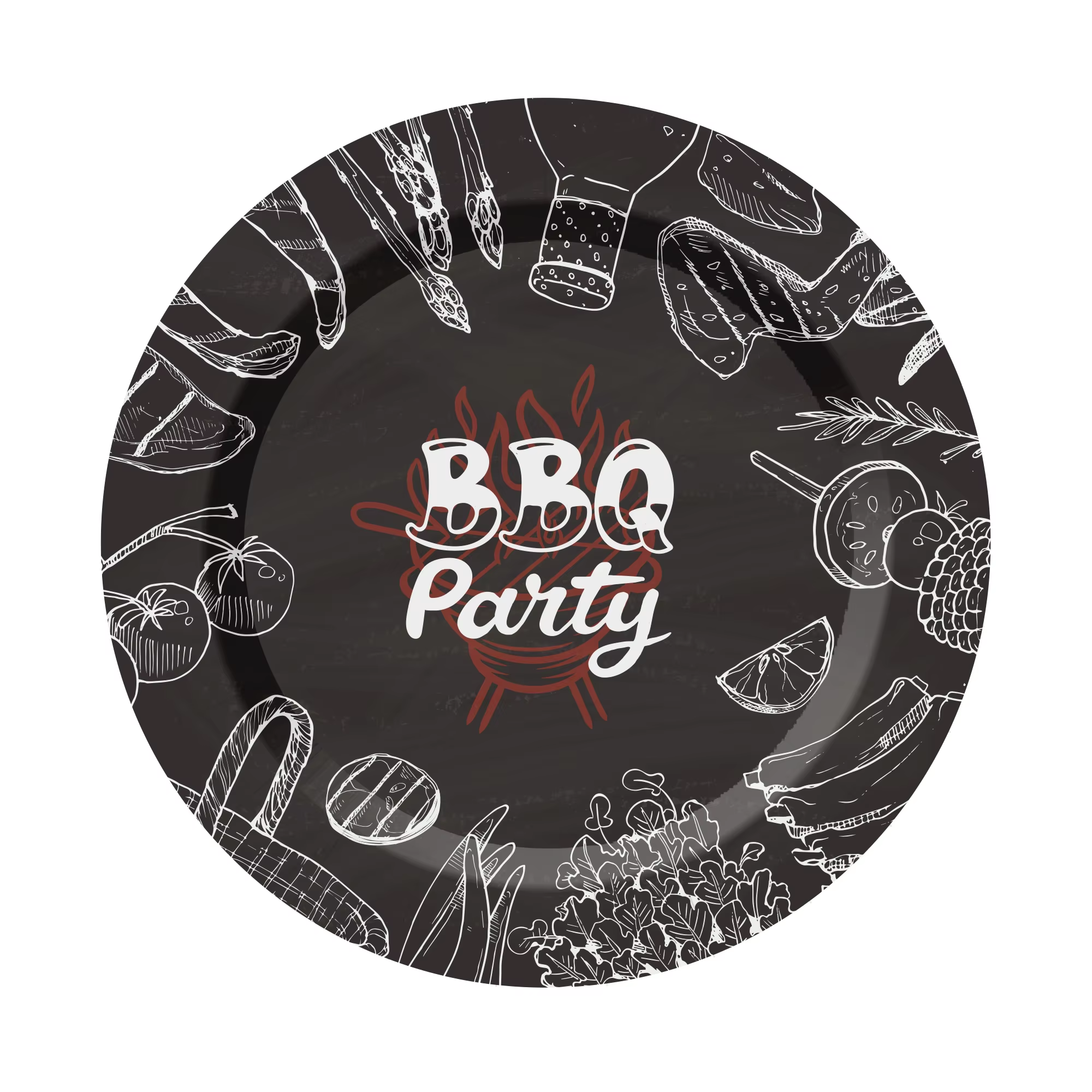 Plato de 9 pulgadas -8