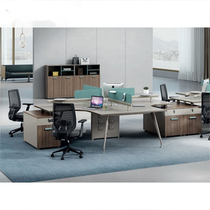 Escritorio de partición de MDF Popular de Sinonis, gran oferta, estación de trabajo, diseño moderno, tamaño personalizable, Color, muebles de oficina saludables - Product Image 3