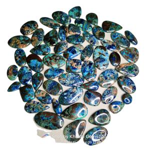 Cabochon de quartz azurite naturel AAA + de haute qualité prix de gros pour la fabrication de bijoux pierres précieuses en vrac - Product Image 1