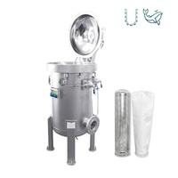 Filtre à sac pneumatique à ouverture rapide à haute efficacité de filtration, adapté à l'usinage, aux revêtements, à l'électronique et à la pétrochimie