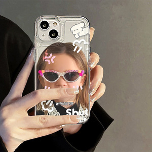 Ottenere ragazza arrabbiata cucciolo di stampa antiurto spazio TPU custodia del telefono cellulare per Iphone 8 X Xr Xs 11 12 13 14 15 16 17 Pro Max - Product Image 3