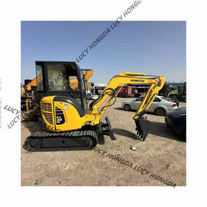 Miniexcavadora Komatsu PC30MR Usada de 3 Toneladas, Original de Japón, con Pocas Horas de Trabajo, Motor, Caja de Cambios y Bomba, Modelo 2022 - Product Image 3