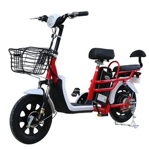 Bicyclette électrique avec moteur sans balais, batterie au lithium amovible, 48V ou 60V, 350W, 14 pouces, modèle nouveau 2020, offre spéciale