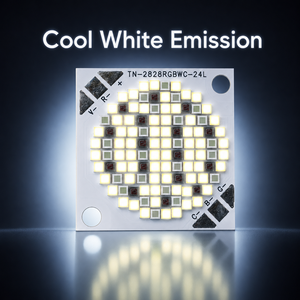 Fabrication professionnelle de puces LED COB RGBW 300-350W 2824 36V CRI95 haute densité pour l'éclairage architectural, paysager et d'église - Product Image 5
