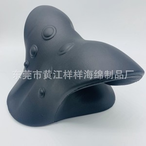 Oreiller cervical en mousse PU pour la correction de la colonne vertébrale, massage et soutien de la tête, du cou, de la taille et du dos - Product Image 2