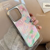 Coque papillon aquarelle Ins pour Apple iPhone 16 17 Pro Max, coque de protection antichute pour iPhone 14, étui tendance pour 13 15