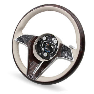 ZC-221-M6-F <span class=keywords><strong>Volant</strong></span> en bois d'acajou bicolore pour Mercedes-Benz A 150160 Sedan [169006] 2004-2012 - Product Image 1