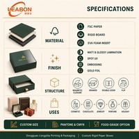 Coffret cadeau pour 2 bouteilles de vin Leabon, logo personnalisé, emballage doré à chaud Bourgogne, pour mariage, cadeau d'entreprise, vente en gros, usine