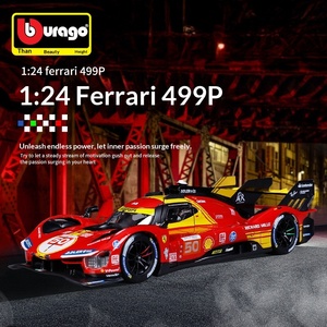 <span class=keywords><strong>Bburago</strong></span> 1:24 Ferrari 2024 Campioni di Le Mans 499P # 50 <span class=keywords><strong>Modellini</strong></span> <span class=keywords><strong>Auto</strong></span> in Metallo Pressofuso Unisex, Collezione di Regali - Product Image 4