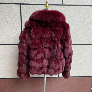 <span class=keywords><strong>Cappotto</strong></span> in Vera <span class=keywords><strong>Pelliccia</strong></span> di Volpe con Colletto per <span class=keywords><strong>Donna</strong></span>, Moda Invernale Elegante <span class=keywords><strong>e</strong></span> Naturale, Giacca in Vera <span class=keywords><strong>Pelle</strong></span> - Product Image 3