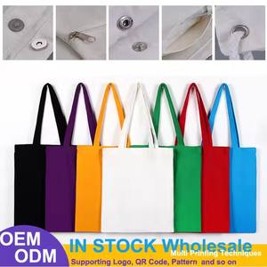 Meilleure culture écologique pliable sac portable Logo imprimé personnalisé sac de sauvetage réutilisable tissu épicerie toile sac à provisions - Product Image 4