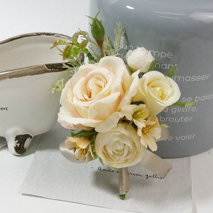 Großhandel Party Supplies Bands Hochzeit Prom Künstliche Real Touch Corsage Handgelenk Blume - Product Image 1