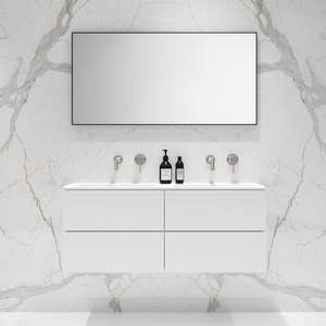 Vermonhouzz liquidación 48 pulgadas cuarto de baño vanidad doble lavabo importación de China - Product Image 4
