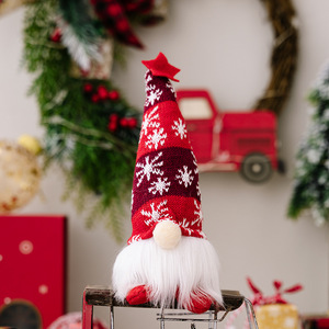 <b>LED</b> Gnomes <b>Christmas</b> Decorations Light Battery Powered Lighted Swedish Tomte Xmas Gnome Plush Elf Doll Scandinavian Santa - Product Image 2