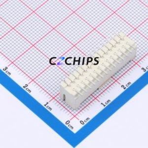 W200123K-28PW2421 Wire-to-Board Pin Header SMD,P=2mm Connector 2x14P 2mm Vertical Mount PHB - Product Image 2