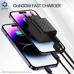 Fabricantes de <span class=keywords><strong>Cargador</strong></span> Rápido Mini Gan de 30w <span class=keywords><strong>Original</strong></span> para Teléfono Móvil con <span class=keywords><strong>Cable</strong></span> Tipo C para <span class=keywords><strong>iPhone</strong></span> y Android - Product Image 2