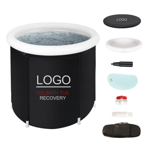 Baignoire à glace gonflable portable de haute qualité en gros baril plongeant d'eau froide <span class=keywords><strong>petite</strong></span> piscine pour la thérapie de récupération et les athlètes - Product Image 1