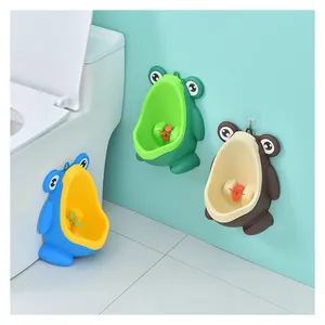 China Hersteller Lieferant Baby produkte Töpfchen Training tragbare Töpfchen für Kleinkinder Reise Kunststoff Frosch Toiletten trainer für Jungen