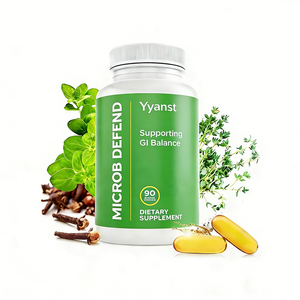 Huile d'origan, d'huile de thym et d'huile de clou de girofle en gélules de haute qualité, marque privée, favorisant la digestion, la santé et stimulant le système immunitaire - Product Image 1