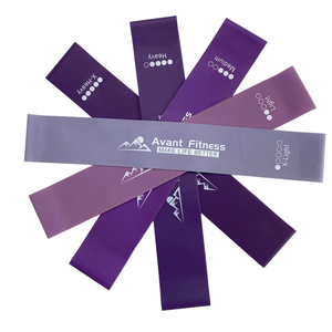 Logo personalizzato Fitness elastici di gomma per Yoga Fitness palestra palestra attrezzature per esercizi <span class=keywords><strong>Loop</strong></span> bande resistenza per le donne degli uomini - Product Image 2