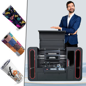 Máquina de impresión de botellas de latas automáticas digitales <span class=keywords><strong>360</strong></span> Impresora UV Impresora de cilindro con mecanismo giratorio - Product Image 2