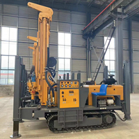 Foreuse rotative d'occasion 200m 300m, alimentée au diesel, sur chenilles, diamètre de forage 600mm