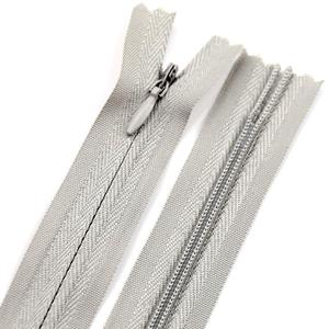 Nhà máy mẫu miễn phí Kou Yi sản xuất theo yêu cầu # Khóa kéo nilon trong suốt 3 đầu kín, chiều dài 20cm 35cm 40cm, dùng cho may vá tự làm, may quần áo - Product Image 6