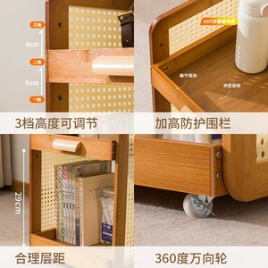 Under-desk storage baskets, backpack racks, wheeled trolleys, office workstation bag organizers. - Product Image 4