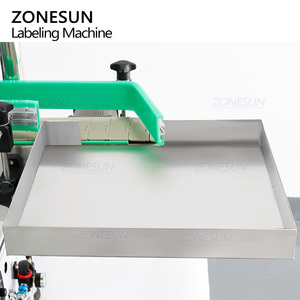 ZONESUN ZS-TB822 Étiqueteuse automatique pour flacons, bocaux en verre, bouteilles de vin et d'eau, machine d'étiquetage double face pour bouteilles rondes - Product Image 5