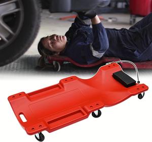 Taburete de reparación de automóviles con luz LED Manual de 36 ", taburete de reparación de enredadera automática para mecánicos, enredadera de plástico para mecánicos de automóviles - Product Image 6
