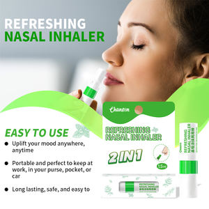 2-In-1 Verfrissende Neusinhalator Van 1.5Ml Met Verse Etherische Olie Verlicht Vermoeidheid - Product Image 4