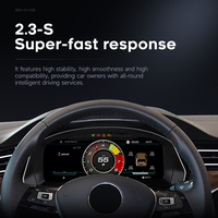 Panel Instrumen Digital LCD Speedometer 12,3 inci Virtual Cockpit untuk Mobil VW Volkswagen Magotan B8