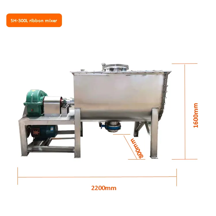 1000 litre ribbon mixer dry powder high quality 500kg capacity industrial powder mixer suppliers