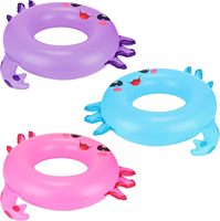 3er-Pack Kinder-Schwimmringe aus verdicktem, umweltfreundlichem PVC, 30 Zoll aufblasbare Schwimmringe für Sommer-Poolpartys