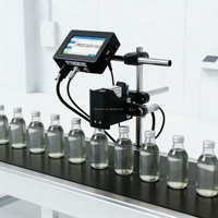 Imprimante jet d'encre TIJ électrique 12,7 mm facile à utiliser, machine de codage de date d'expiration pour l'emballage alimentaire, les bouteilles en plastique, les boîtes en carton