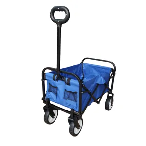 Collapsible Mini Folding Outdoor Utility Wagon Portable Picnic Camping Cart