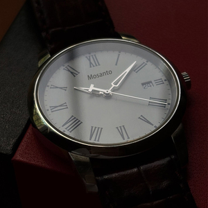 Reloj de <span class=keywords><strong>Hombre</strong></span> con Logotipo Personalizado de Diseñador de Primera Línea, Reloj Clásico <span class=keywords><strong>Tissot</strong></span> con Caja Dorada, Correa de Cuero, Reloj de Cuarzo de Lujo - Product Image 5