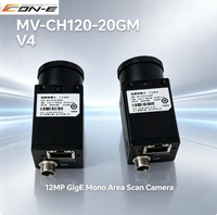OnSemi XGS12000 12MP Kamera Area Scan Global Shutter Warna GigE MV-CH120-20GC V4 Kecepatan Ultra Tinggi 9.6fps Real-Time Industrial