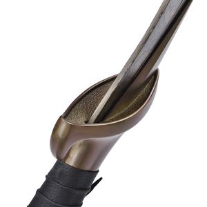 Spadone Curvo del Mastino Sanguinario da 118cm 1,6kg Replica Arma Reale dal Gioco Elden Ring Lama in Acciaio 440ss per Oggetti di Scena Cosplay - Product Image 4