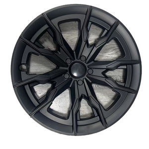 Para cubierta de rueda para Tesla Model 3 ABS + PC cubierta de rueda de coche de 18 pulgadas llanta de <span class=keywords><strong>tapacubos</strong></span> mejorada para Tesla Model 3 19-23 - Product Image 1