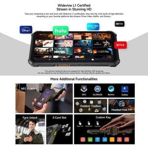 Ulefone Rugking 3 Pro - Teléfono Móvil Resistente 4G Dual SIM Android 15 con Batería de 5700 mAh, 8 GB de RAM + 128 GB de ROM. Precio de fábrica - Product Image 6