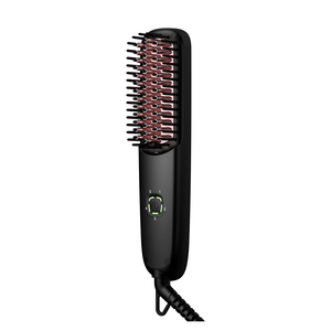 Peigne lisseur numérique à LED avec 5 niveaux de chaleur, chauffe rapide, anti-brûlure, idéal pour les hôtels, la maison et les utilisateurs nomades - Product Image 2